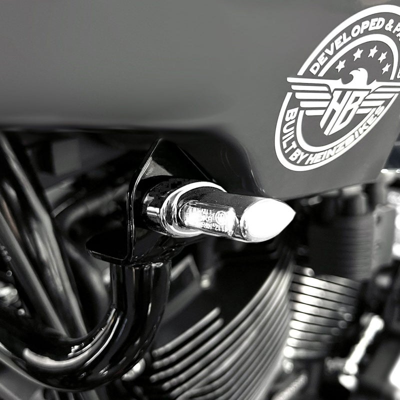  ローライダーST マイクロ・フロントウィンカー (クローム)