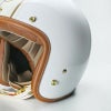 GODENシリーズ カスタム ジェットヘルメット グロスホワイト feture 5