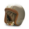 GODENシリーズ カスタム ジェットヘルメット グロスキャメル/ホワイト feture
