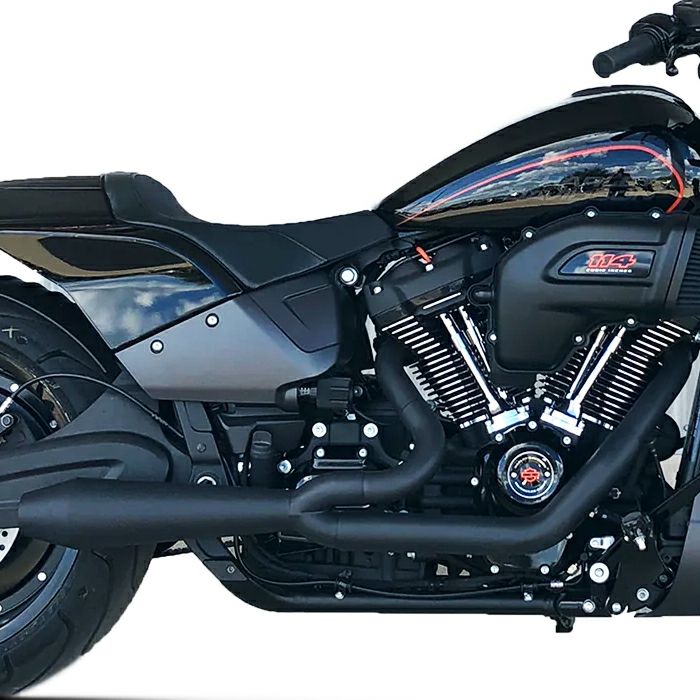 2025以降 ソフテイル Gen2 2-1 フルエキゾーストマフラー (ブラック)