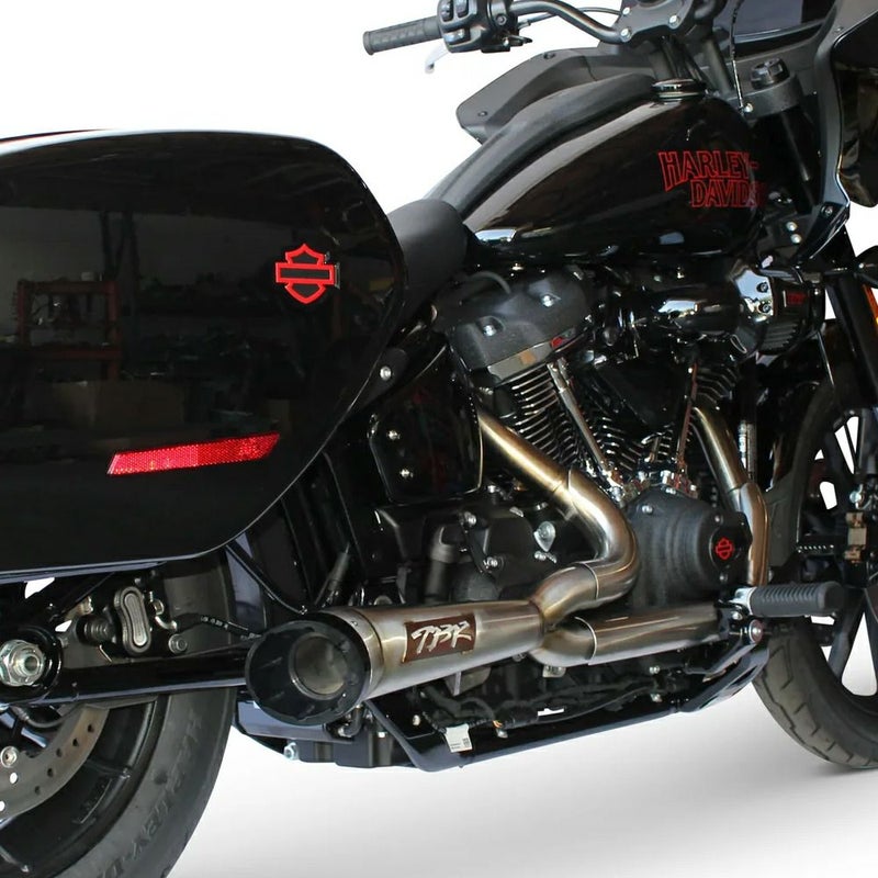 2025以降 ローライダーST、ヘリテイジクラシック ショーティー・ターンアウト 2-1 フルエキゾーストマフラー (ステンレス)