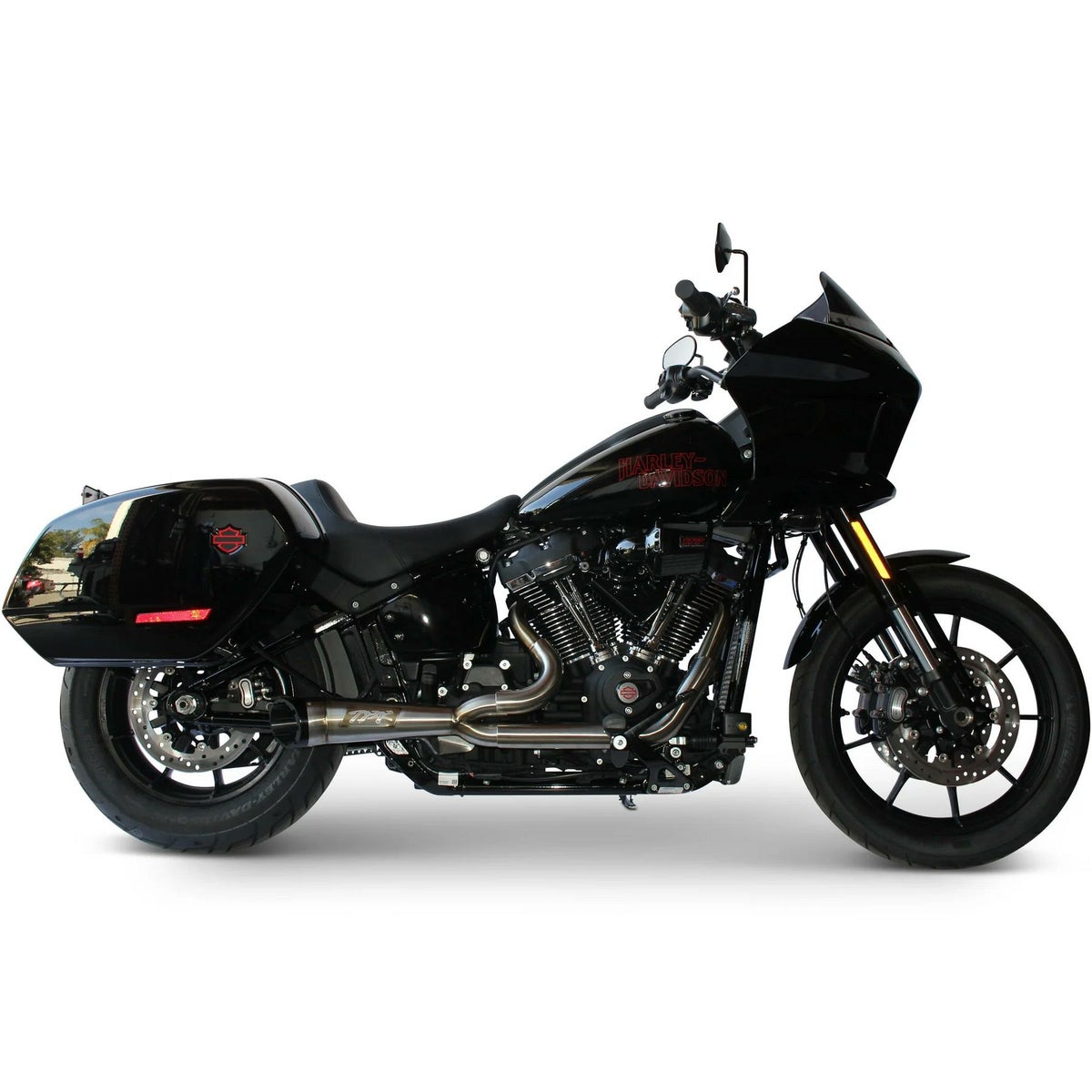 2025以降 ローライダーST、ヘリテイジクラシック ショーティー・ターンアウト 2-1 フルエキゾーストマフラー (ステンレス)2