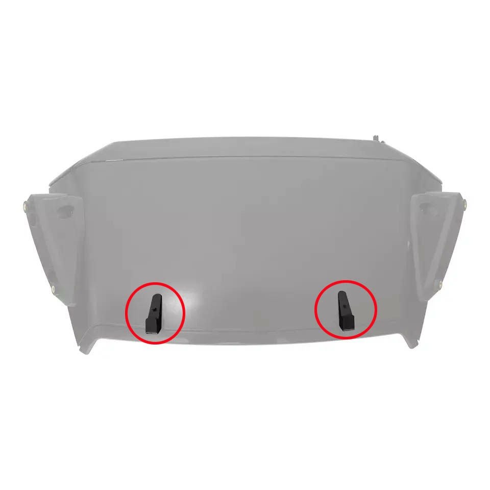 2024以降 FLTRX ウインドシールド アイソレーター マウント