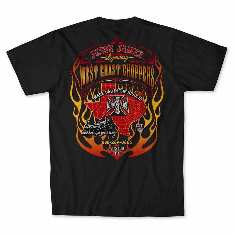 Not Doing It Your Way Tシャツ ブラック WEST COAST CHOPPERS 