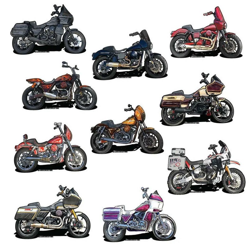 San Diego Customs ステッカーパック