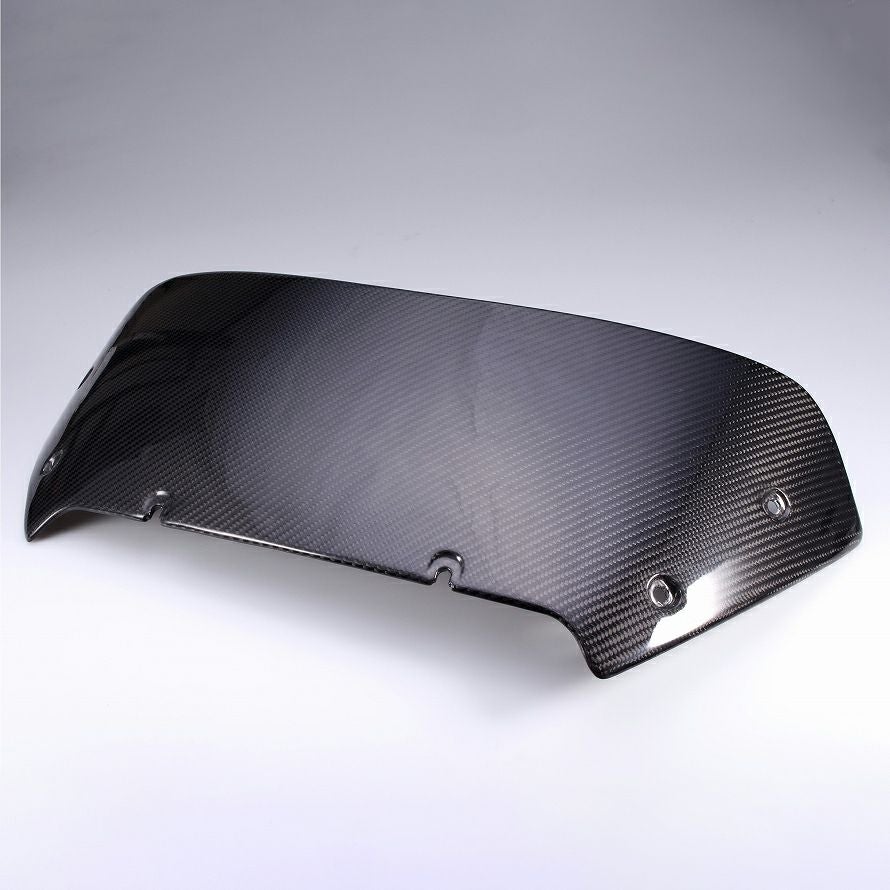 2024以降 ロードグライド ドライカーボン・ウィンドシールド (綾織り/艶消し)1