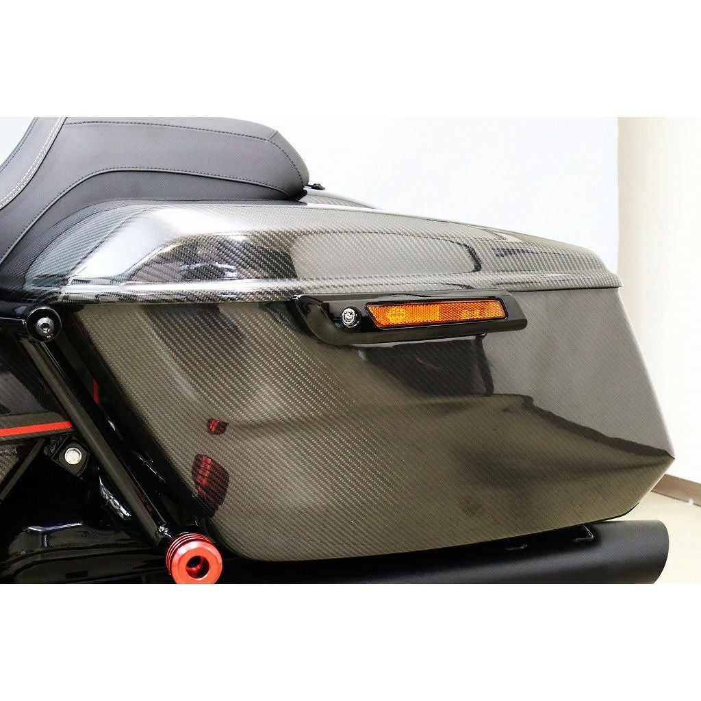 2024以降 ツーリング ドライカーボン・サドルバッグボトム (綾織り/艶有り)2