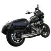 2025以降 ローライダーS/ST、ストリートボブ、ヘリテイジクラシック スリップオンマフラー (クローム)2