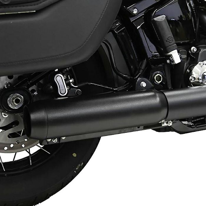 2025以降 ローライダーS/ST、ストリートボブ、ヘリテイジクラシック スリップオンマフラー (ブラック)