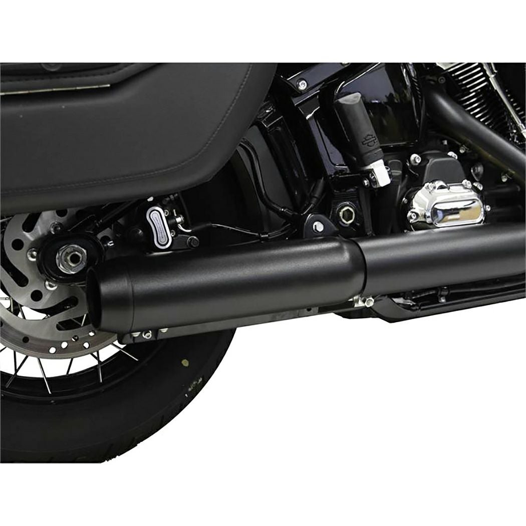 2025以降 ローライダーS/ST、ストリートボブ、ヘリテイジクラシック スリップオンマフラー (ブラック)3