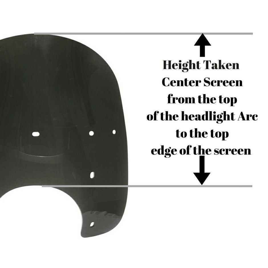 M8 ヘリテイジクラシック、デラックス 13インチ カーブ付ウィンドシールド (ライトグレー)4