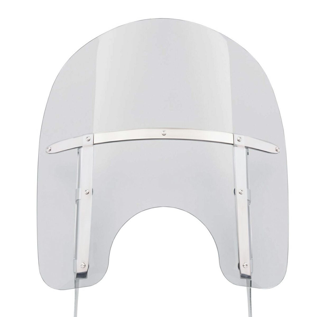 M8 ヘリテイジクラシック、デラックス 16.5インチ カーブ付ウィンドシールド (ライトグレー)1