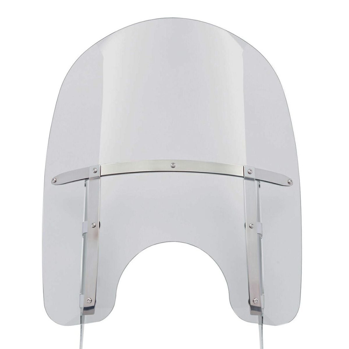 M8 ヘリテイジクラシック、デラックス 21インチ カーブ付ウィンドシールド (ライトグレー)1