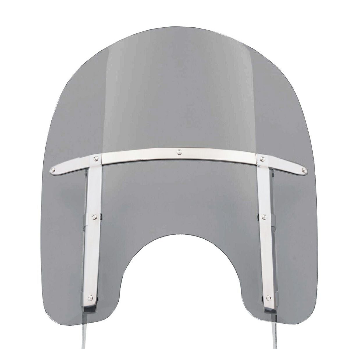 M8 ヘリテイジクラシック、デラックス 16.5インチ カーブ付ウィンドシールド (ダークグレー)1