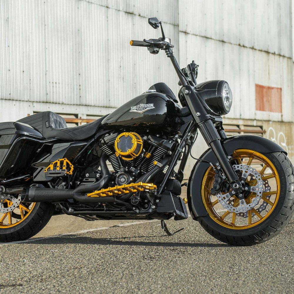 アレンネス Method エアクリーナー ゴールド 2024以降ツーリング 2025以降ソフテイル