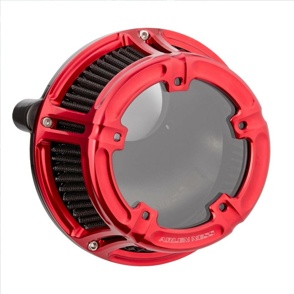 アレンネス Method エアクリーナー レッド 2024以降ツーリング 2025以降ソフテイル