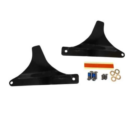 Drag Specialties サイドプレート ブラック 2000～2006 ソフテイル 01