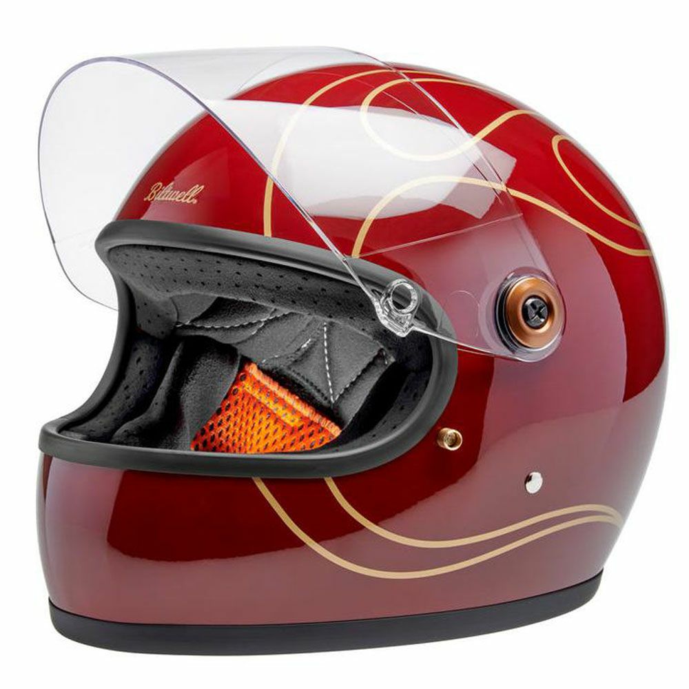 ビルトウェル Gringo S ECE規格R22.06 ヘルメット グロスガーネットフレーム レット 