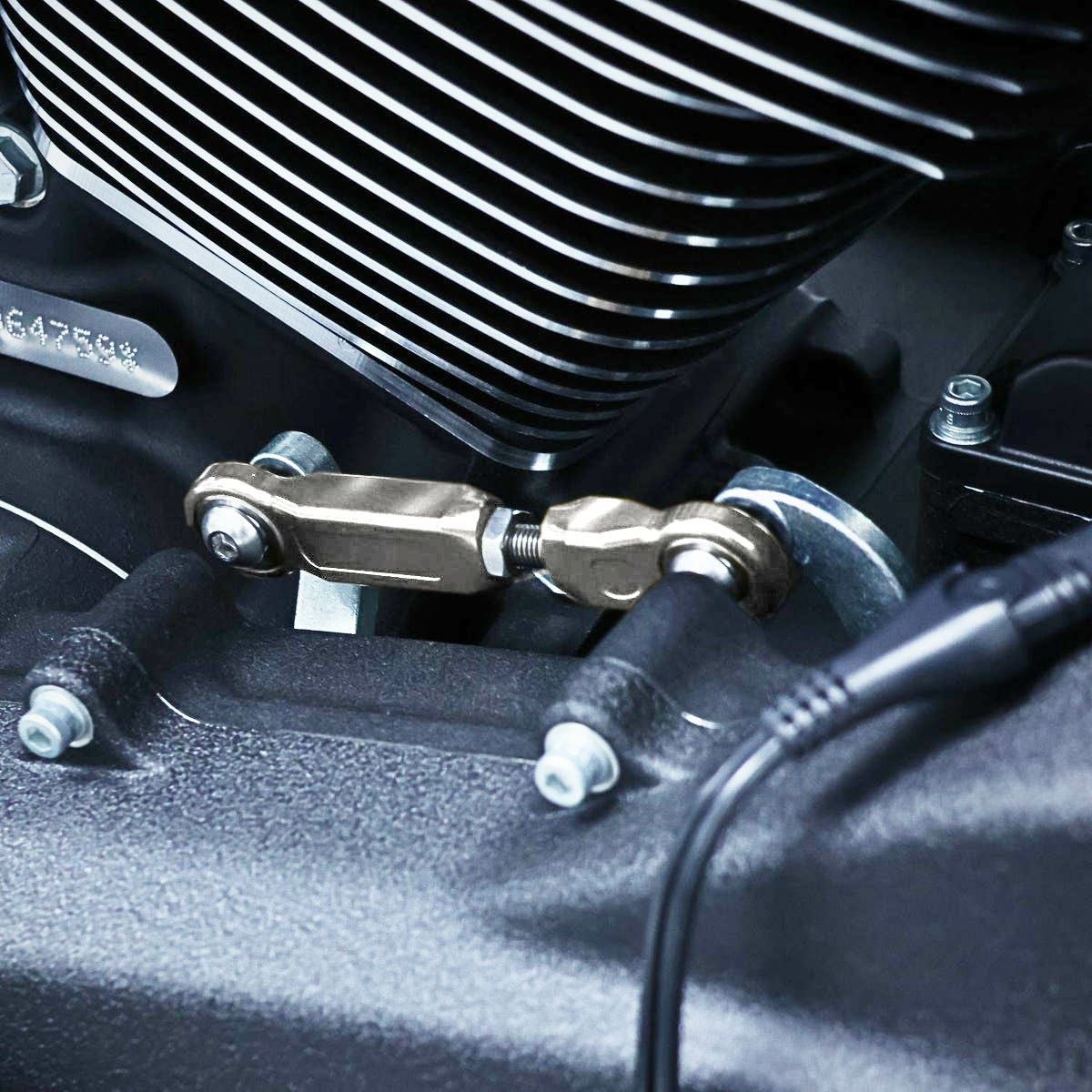 M8ソフテイル ミッドコントロール用 シフトリンケージ アルミ OG