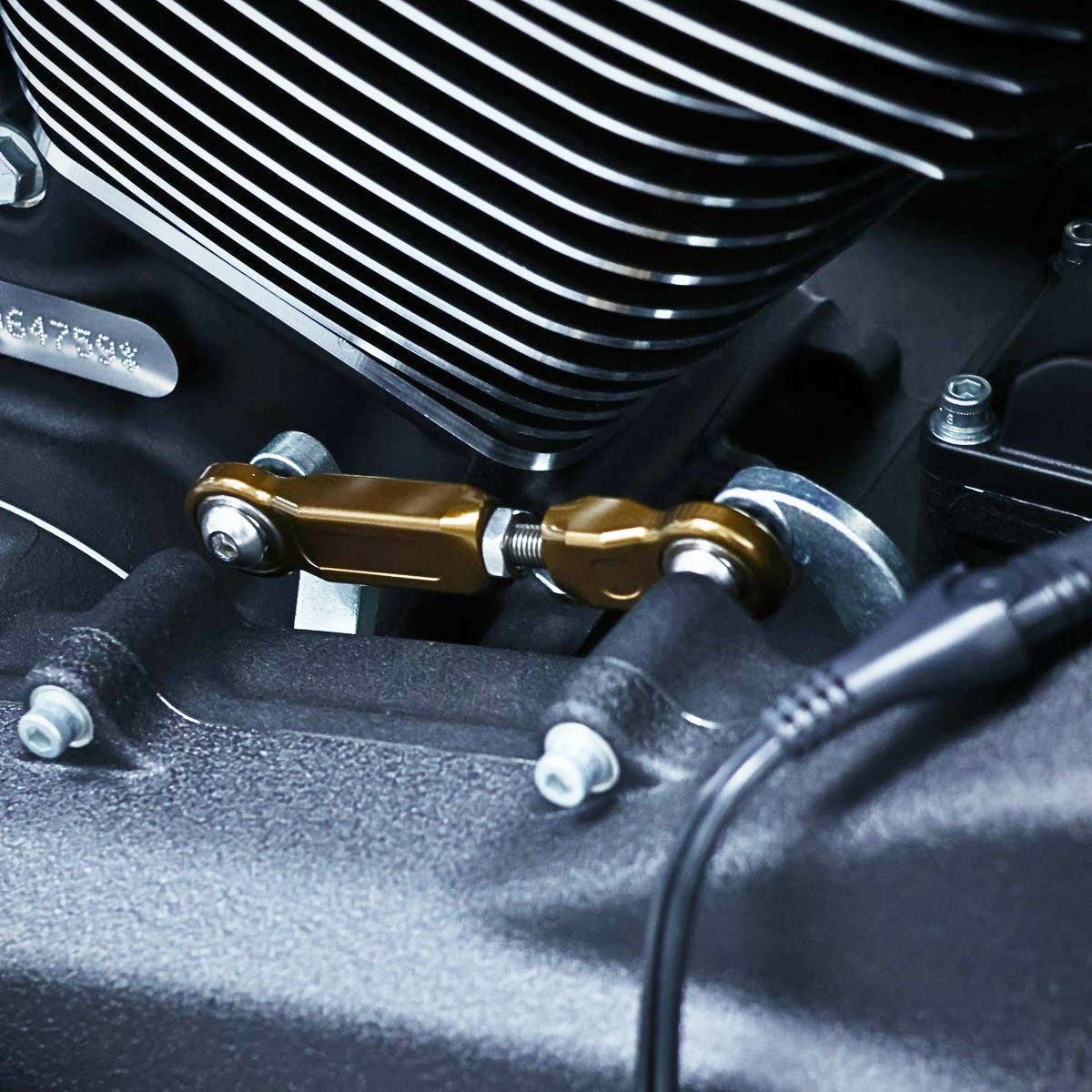 M8ソフテイル ミッドコントロール用 シフトリンケージ ブロンズ OG（オリジナルガレージモト）