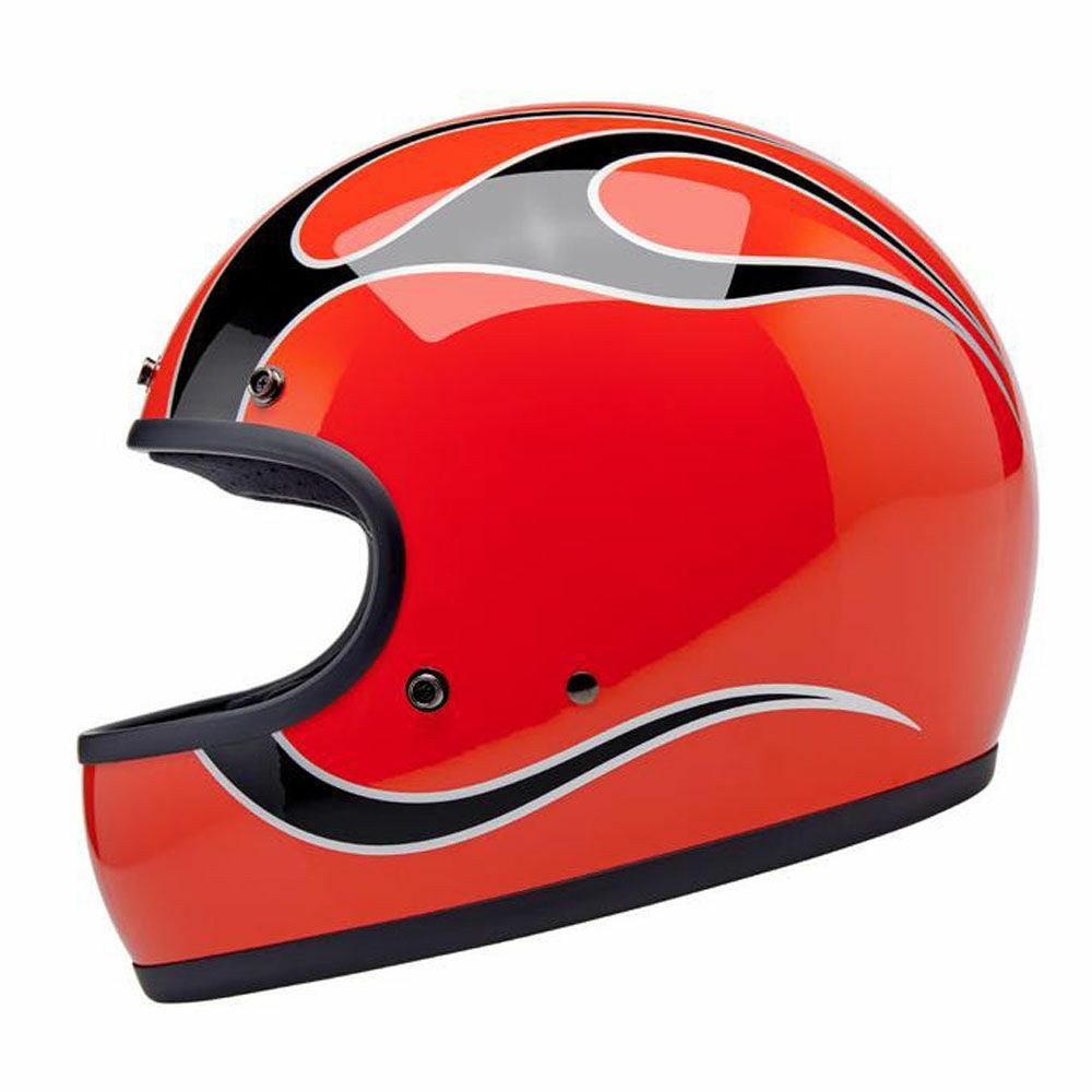 ビルトウェル GRINGO ECE規格R22.06 ヘルメット オレンジ/ブラックフレイム 