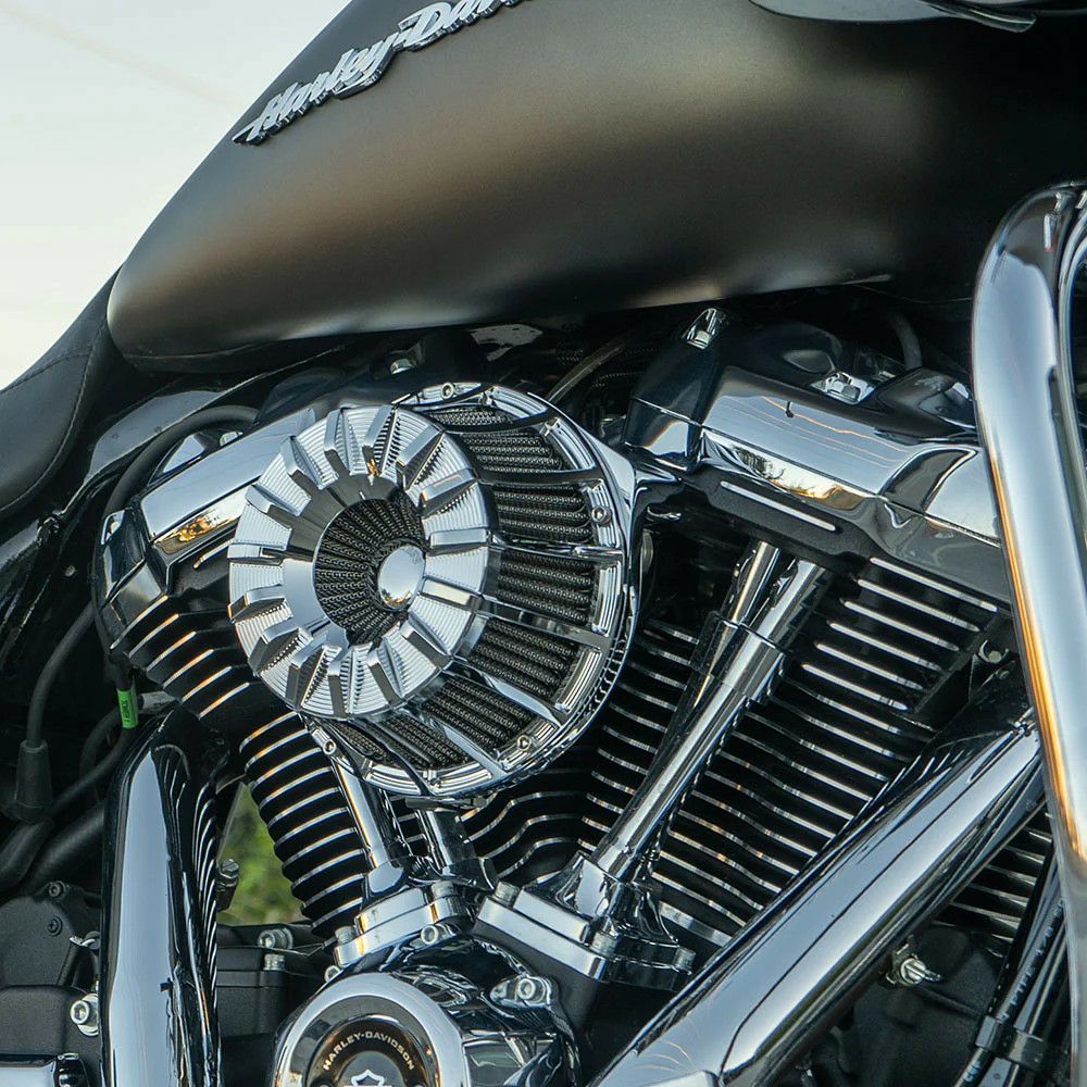 Arlen Ness 15-Spoke Inverted エアクリーナー クローム RH975 ナイトスター