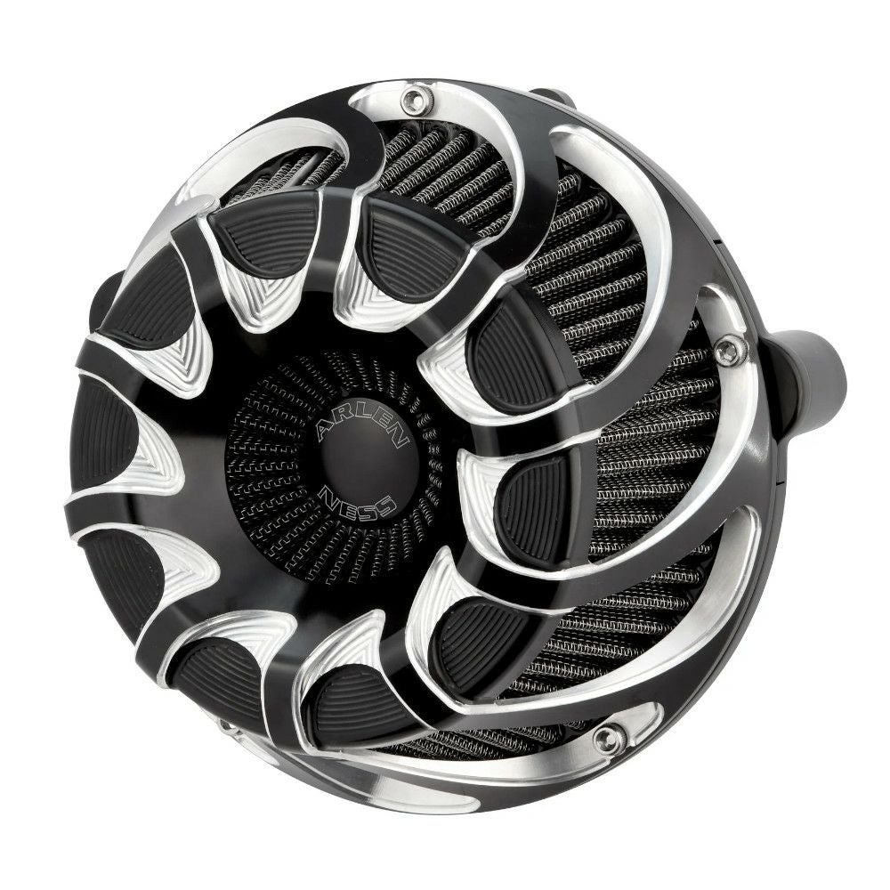 Arlen Ness Drift Inverted エアクリーナー ブラック RH975 ナイトスター