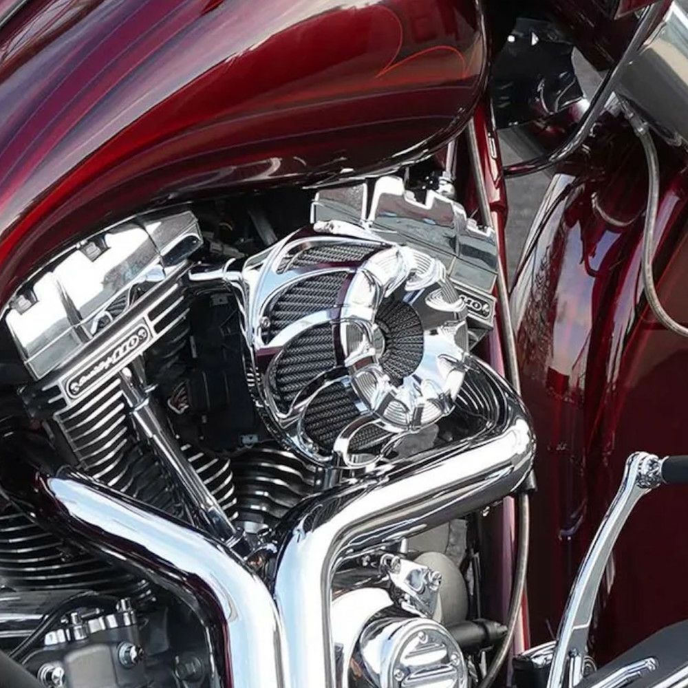 Arlen Ness Drift Inverted エアクリーナー クローム RH975 ナイトスター