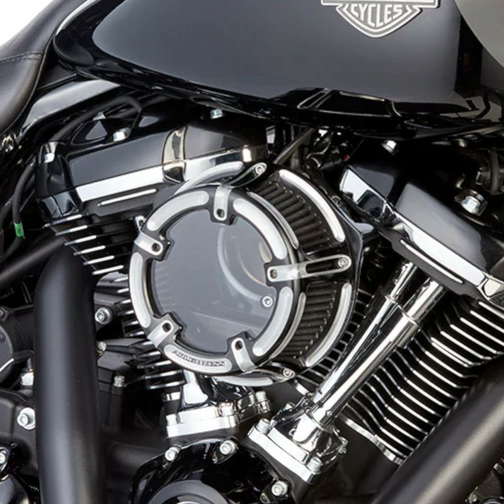 Arlen Ness Method Inverted エアクリーナー コントラスト RH975 ナイトスター