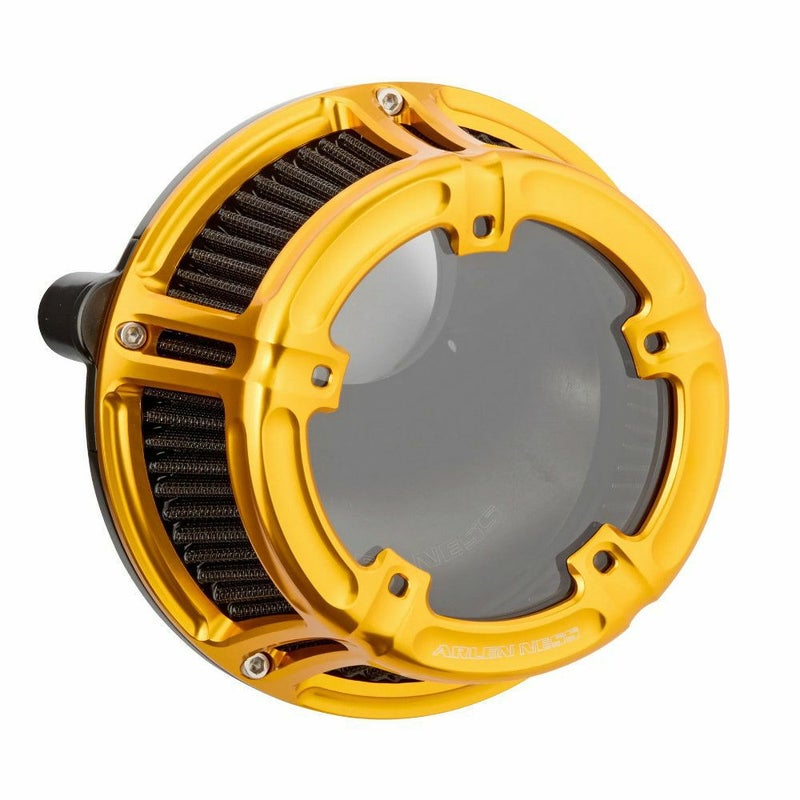 Arlen Ness Method Inverted エアクリーナー ゴールド RH975 ナイトスター