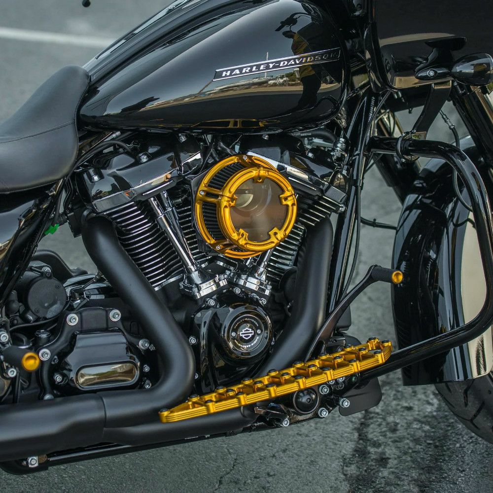 Arlen Ness Method Inverted エアクリーナー ゴールド RH975 ナイトスター