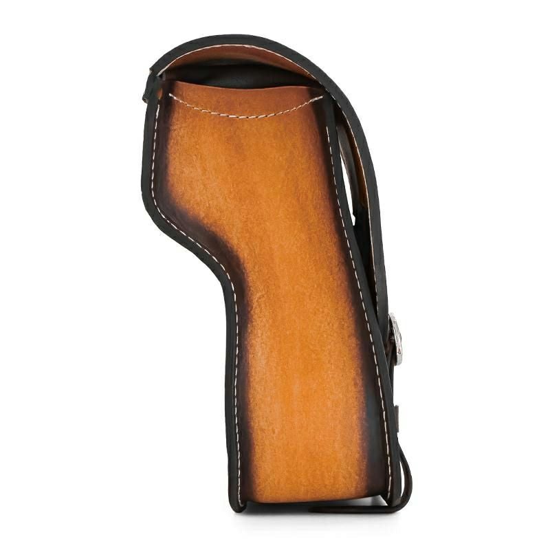 エンズクオイオ GLAM レザーサドルバッグ (ディストレスト・ツートーン)4