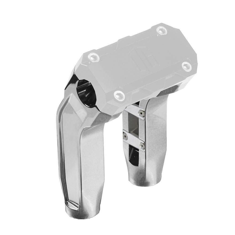 プルバックライザー 6.5インチ クローム OG（オリジナルガレージモト）