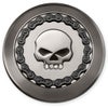 スカル＆チェーン・フュエルキャップ・メダリオン　スモーキークローム-01