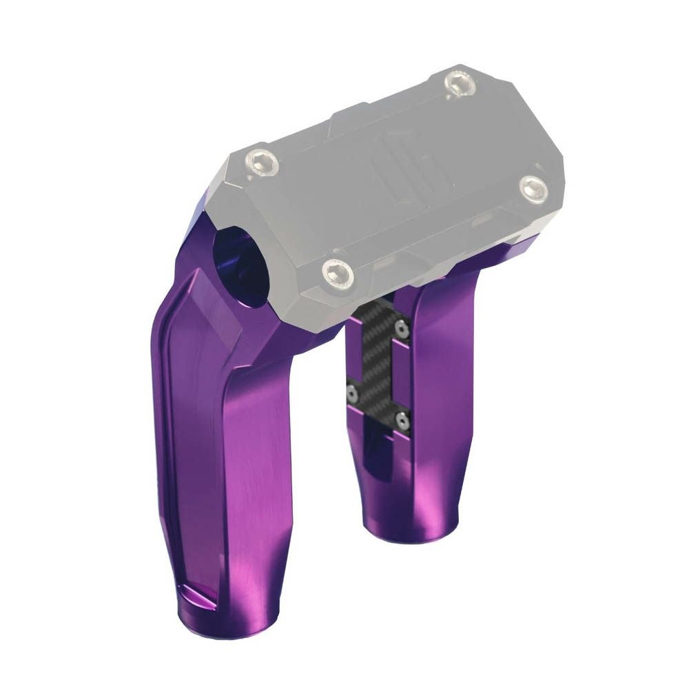 プルバックライザー 6.5インチ パープルアルマイト OG（オリジナルガレージモト）