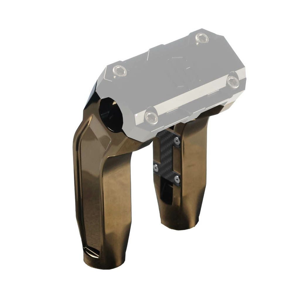 プルバックライザー 6.5インチ ブロンズアルマイト OG（オリジナルガレージモト）