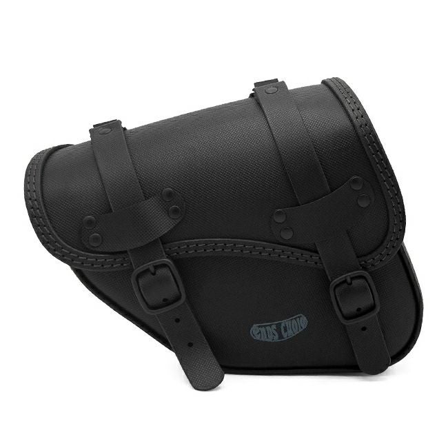 エンズクオイオ REV SOUL レザーサドルバッグ (型押しレザー)