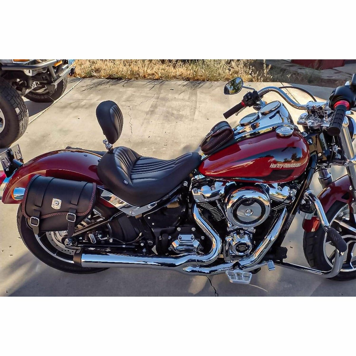 エンズクオイオ SOUL レザーサドルバッグ (リンクルレザー)13