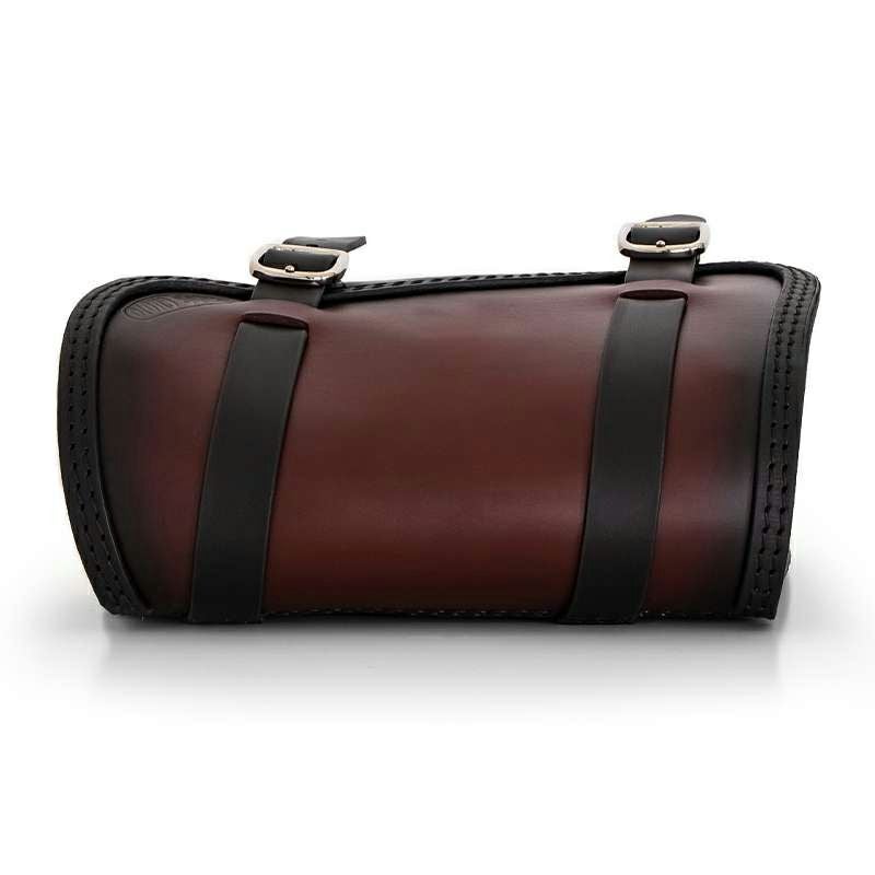  エンズクオイオ SOUL レザーサドルバッグ (ツートーン・ダーク)3