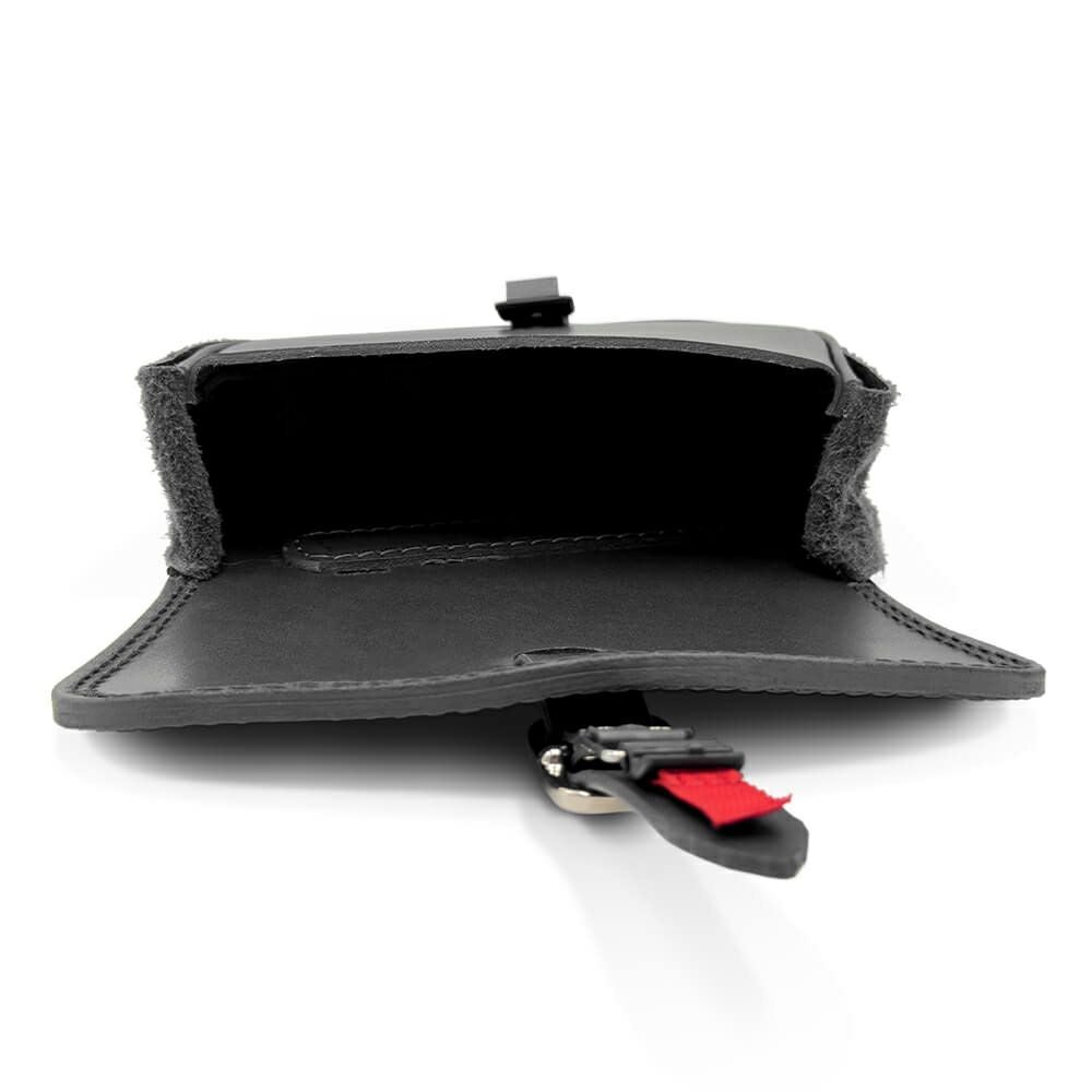 エンズクオイオ BEAT レザーサドルバッグ (ブラック)4