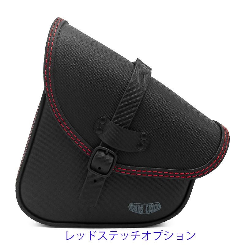 エンズクオイオ REV BOB レザー スイングアームバッグ (型押しレザー)6