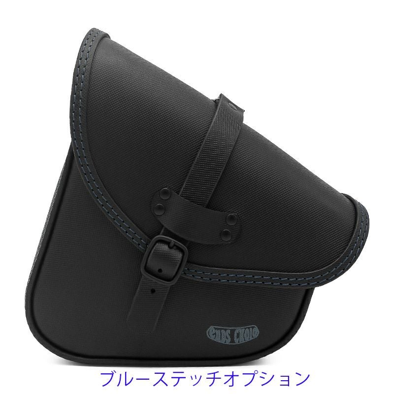 エンズクオイオ REV BOB レザー スイングアームバッグ (型押しレザー)7