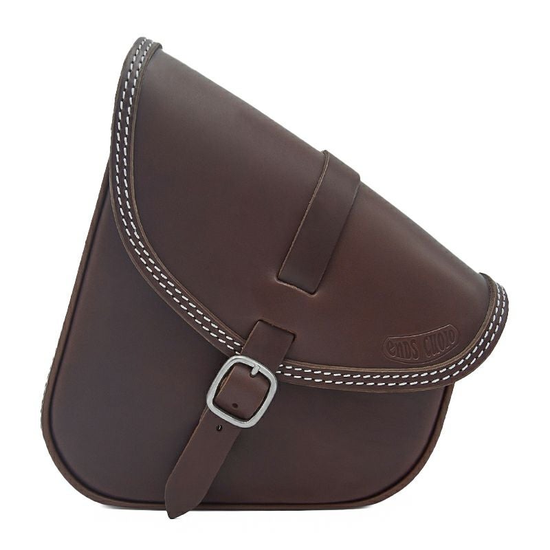 エンズクオイオ BOB レザー スイングアームバッグ (ダークブラウン)1