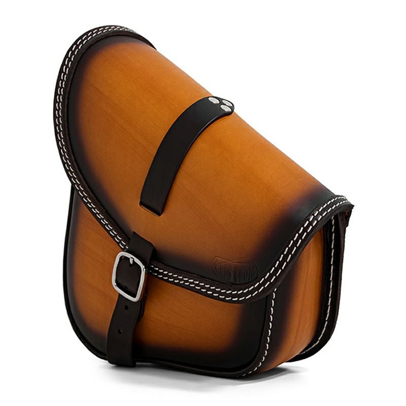 エンズクオイオ BOB レザー スイングアームバッグ (ツートーン)