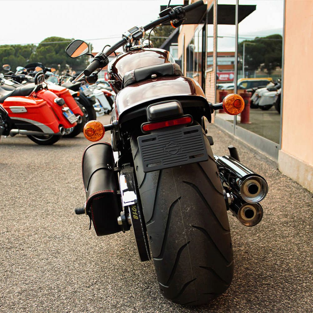 エンズクオイオ BOB レザー スイングアームバッグ (ツートーン)14