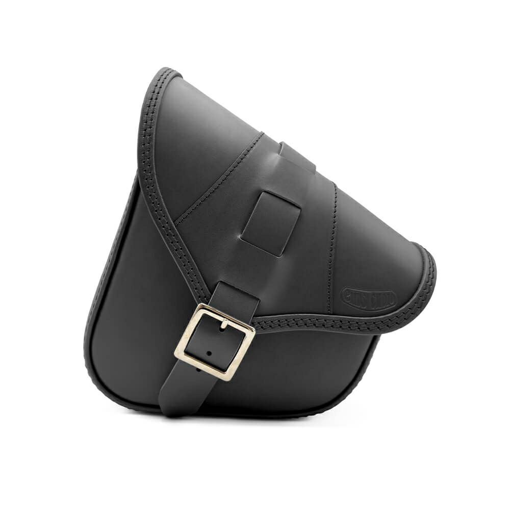 エンズクオイオ BOB Special レザー スイングアームバッグ (ブラック)1