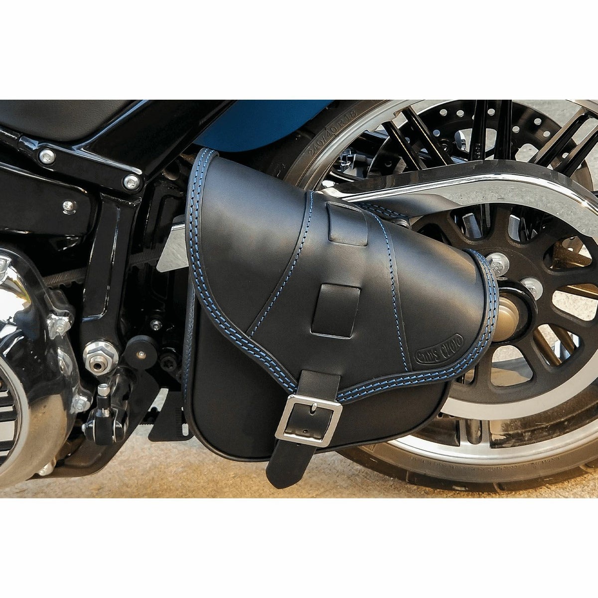 エンズクオイオ BOB Special レザー スイングアームバッグ (ブラック)4