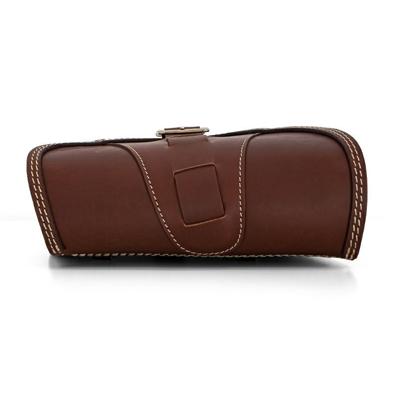 エンズクオイオ BOB Special レザー スイングアームバッグ (ダークブラウン)6