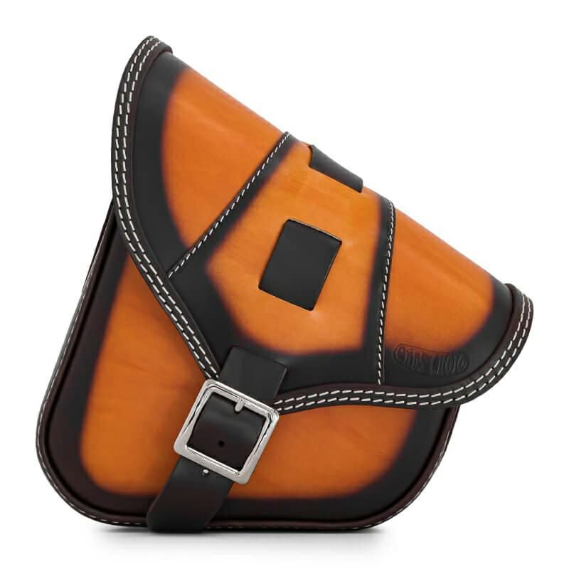 エンズクオイオ BOB Special レザー スイングアームバッグ (ツートーン)1