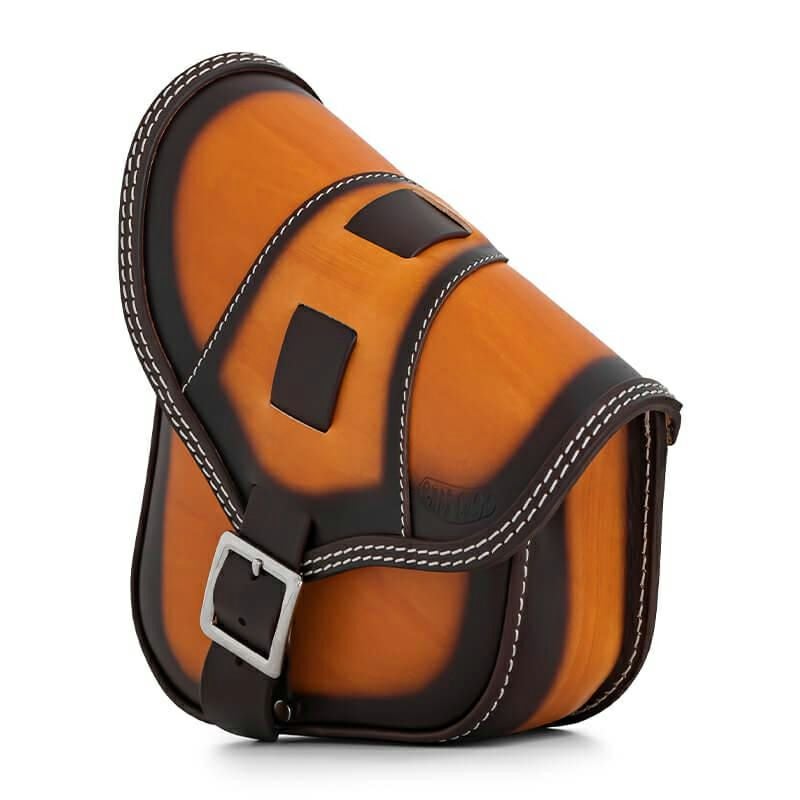 エンズクオイオ BOB Special レザー スイングアームバッグ (ツートーン)2